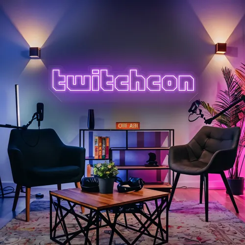TwitchCon Gamer Lounge Neon Sign - Imprint Now - AUS