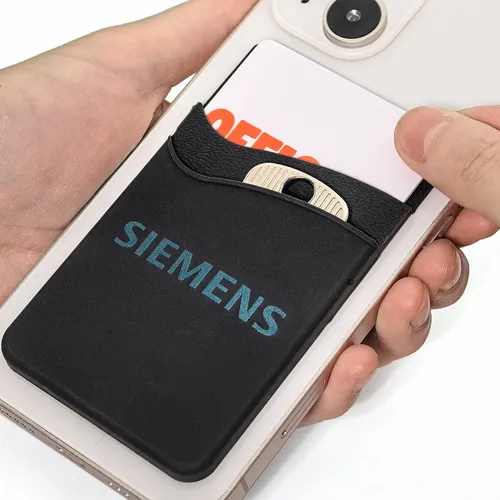 Silicone Phone Wallet Dual Card Holder - Imprint Now - AUS