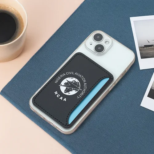 Leather Phone Wallet with Side Slit - Imprint Now - AUS
