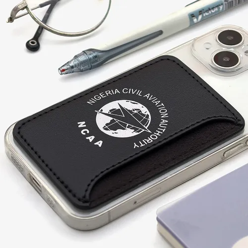 Leather Phone Wallet with Side Slit - Imprint Now - AUS