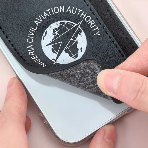 Leather Phone Wallet with Side Slit - Imprint Now - AUS