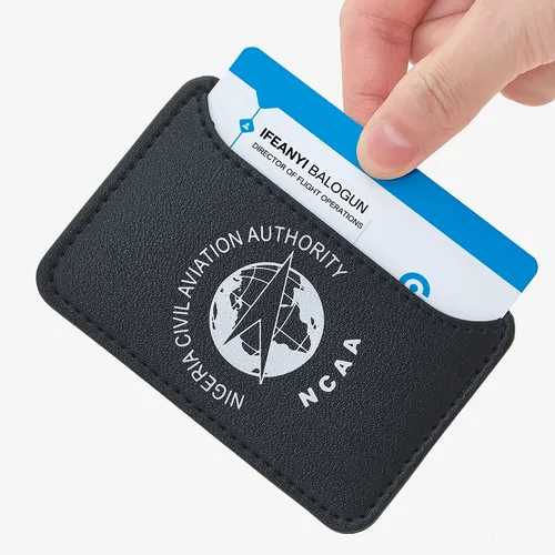 Leather Phone Wallet with Side Slit - Imprint Now - AUS