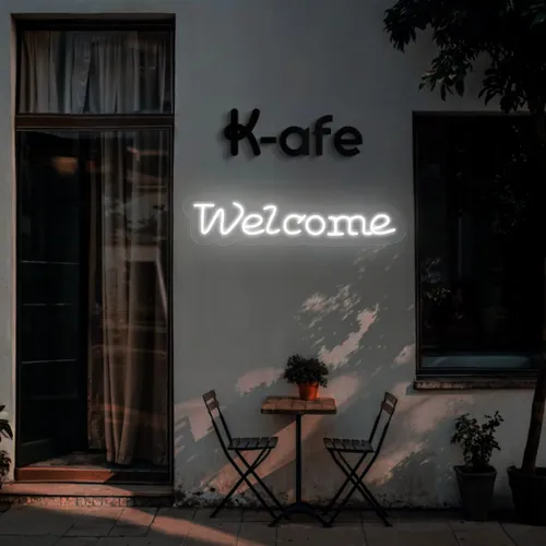 Welcome Script Neon Sign - Imprint Now - AUS