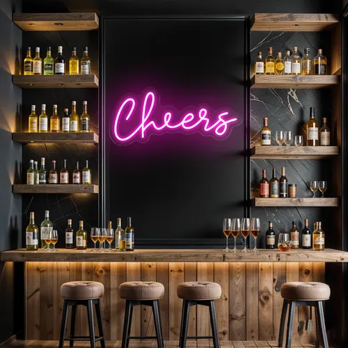 Mini Cheers Neon Sign - Imprint Now - AUS