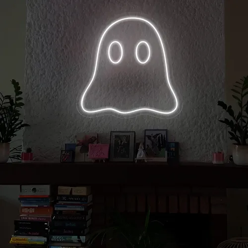 Mini Ghost Neon Sign - Imprint Now - AUS