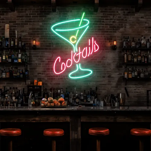 Cocktails Neon Sign - Imprint Now - AUS