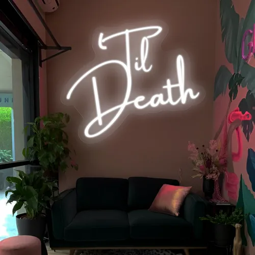 Til Death Neon Signs - Imprint Now - AUS
