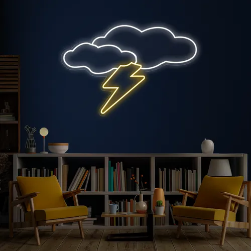 Thunder Cloud Neon Sign - Imprint Now - AUS