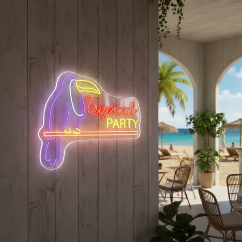 Tropical Party Neon Sign - Imprint Now - AUS