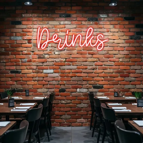 Custom Drink Neon Sign - Imprint Now - AUS