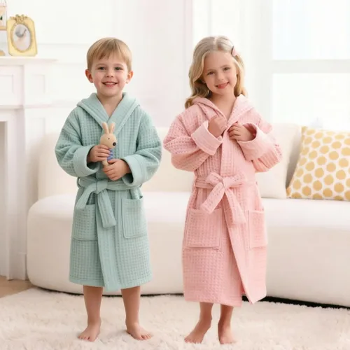 Custom Kids Waffle Robes - Imprint Now - AUS