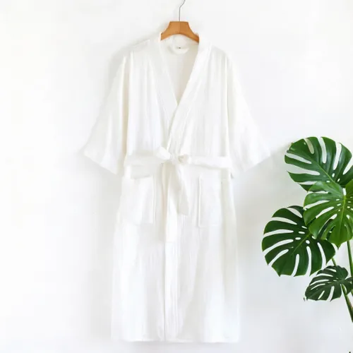 4 Layer Gauze Cotton Bathrobes - Imprint Now - AUS