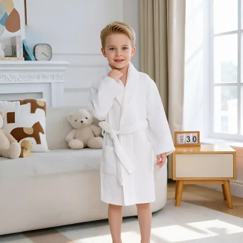 Custom Kids Waffle Robes - Imprint Now - AUS