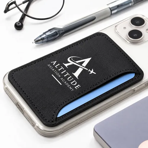 Leather Phone Wallet with Side Slit - Imprint Now - AUS