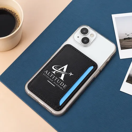 Leather Phone Wallet with Side Slit - Imprint Now - AUS