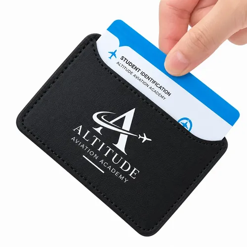 Leather Phone Wallet with Side Slit - Imprint Now - AUS