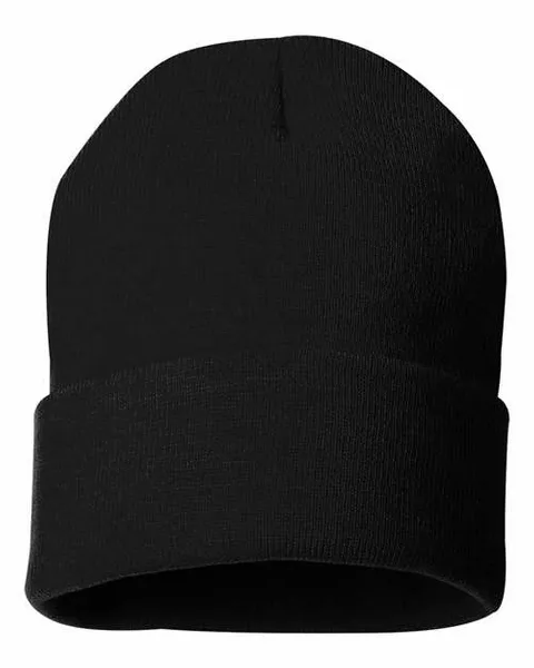 12" Solid Cuffed Beanie - Imprint Now - AUS