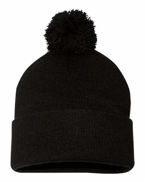 12" Pom-Pom Cuffed Beanie - Imprint Now - AUS