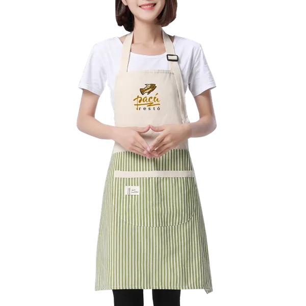 Apron with Happy Bear Patch - Imprint Now - AUS