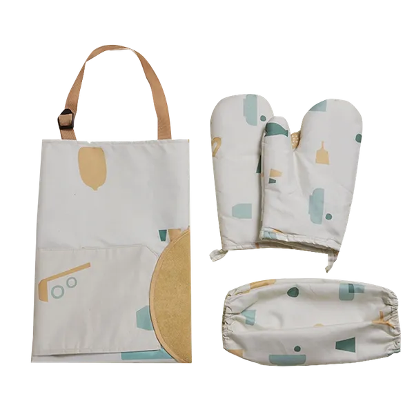 Striped Three-Piece Apron - Imprint Now - AUS