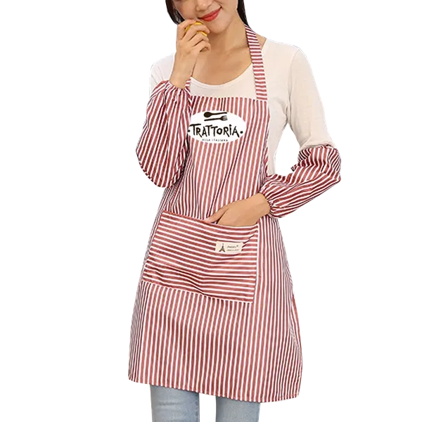 Waterproof Polyester Stripe Apron - Imprint Now - AUS