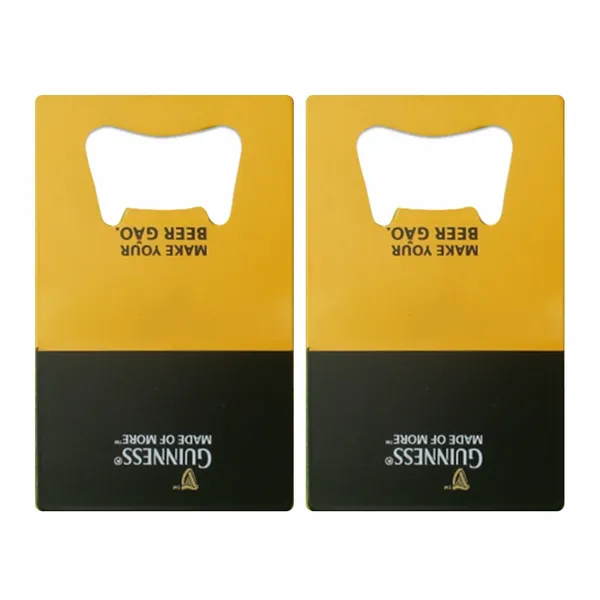 Two-Tone Card Bottle Opener - Imprint Now - AUS