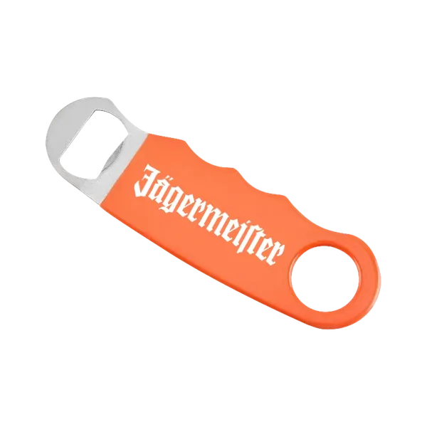 Orange Hand Grip Flat Bottle Opener - Imprint Now - AUS