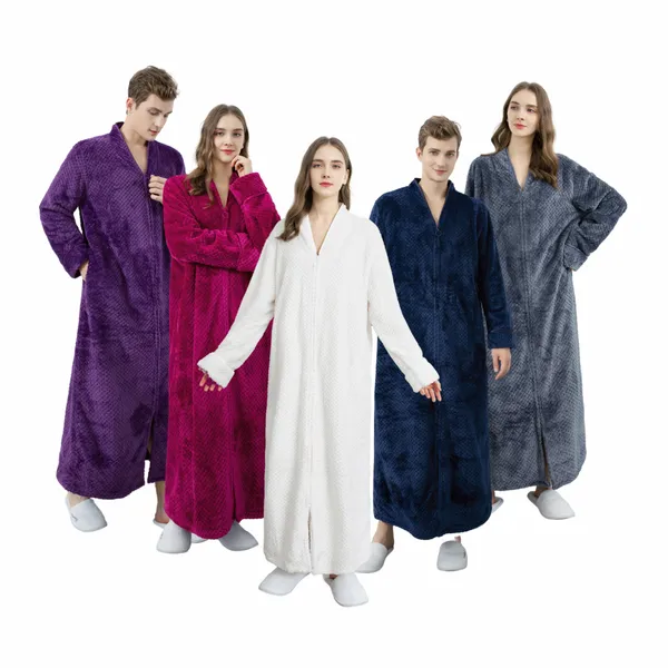 Custom Zip-Up Bathrobes - Imprint Now - AUS