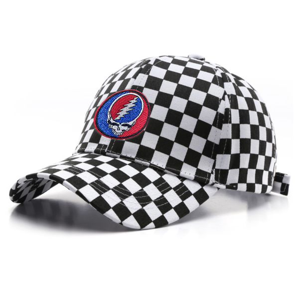 Two Tone Checkered Cotton Cap - Imprint Now - AUS