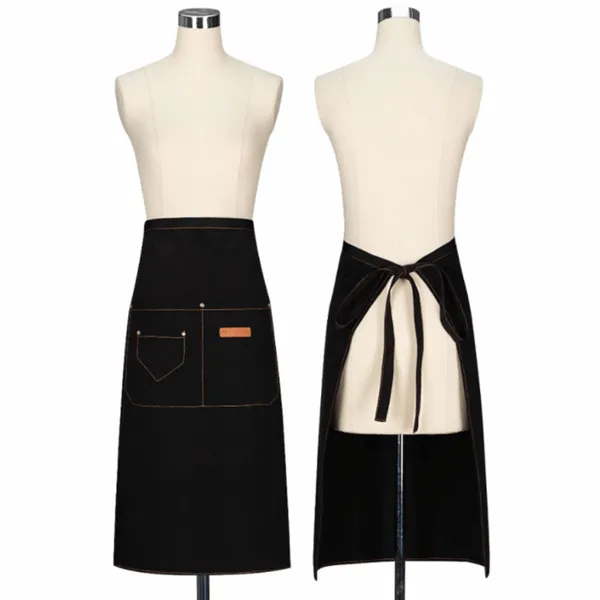 Lengthy Mid-Waist Denim Apron - Imprint Now - AUS