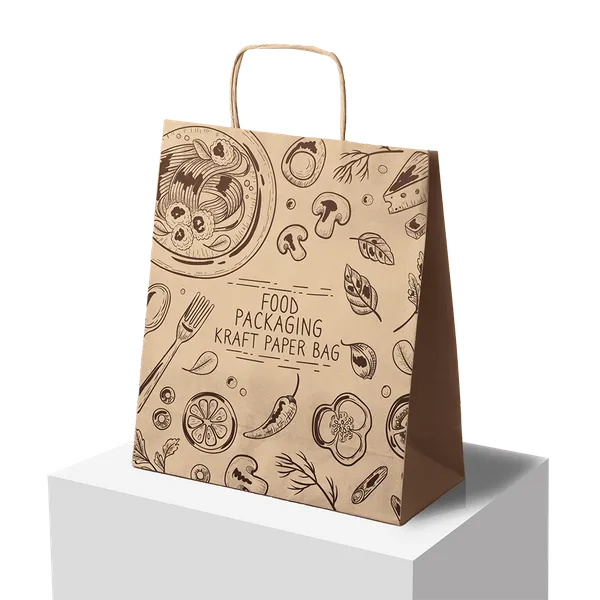 Kraft Paper Packaging Bag - Imprint Now - AUS