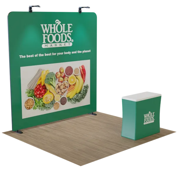 3 m x 2.4 m Straight Zip-up Display - Imprint Now - AUS