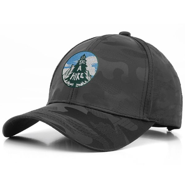 Dark Camou Polyester Baseball Cap - Imprint Now - AUS
