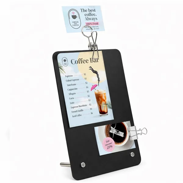 Metal Desk Display - Imprint Now - AUS