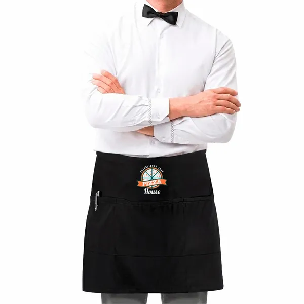 Server Pro Triple Pocket Waist Aprons - Imprint Now - AUS