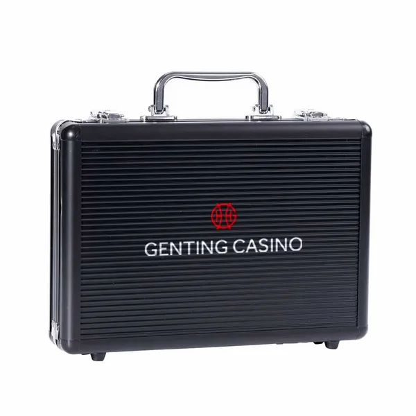200ct Premium Aluminium Poker Chip Cases