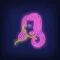 Girl with Pink Hair Neon Sign - Imprint Now - AUS