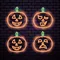 Orange Pumpkin Neon Sign - Imprint Now - AUS