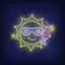 Cartoon Sun Drinking Cocktail Neon Sign - Imprint Now - AUS