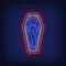 Vampire Coffin Neon Sign - Imprint Now - AUS