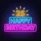 25th Happy Birthday Neon Sign - Imprint Now - AUS