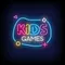 Kids Games Neon Sign - Imprint Now - AUS
