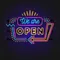 We Are Open Modern Neon Sign - Imprint Now - AUS