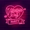Valentines Day Party Neon Sign - Imprint Now - AUS
