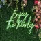 Enjoy The Party Neon Sign - Imprint Now - AUS