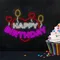 Happy Birthday Heart and Balloon Neon Sign - Imprint Now - AUS