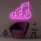 Music Neon Sign - Imprint Now - AUS