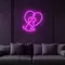 Scribble Dog Heart Neon Sign - Imprint Now - AUS