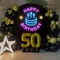 Blissful Happy Birthday Neon Sign - Imprint Now - AUS