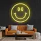 Yellow Neon Smile Sign - Imprint Now - AUS